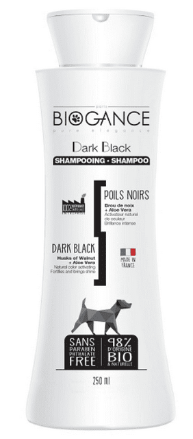 E-shop BIOGANCE Dark Black šampón pre psy a mačky na tmavé a čierne farby srsti 250ml