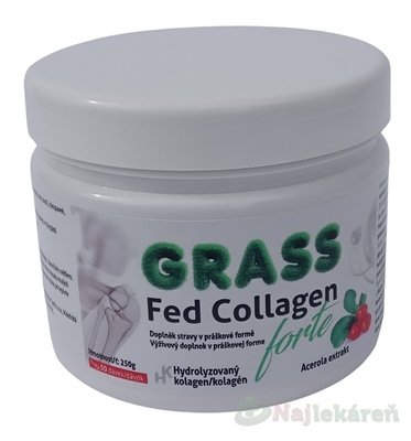 E-shop GRASS Fed Collagen Forte Acerola extrakt prášok 250 g
