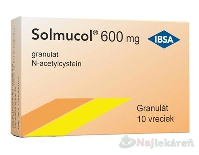 E-shop Solmucol 600 mg 10ks