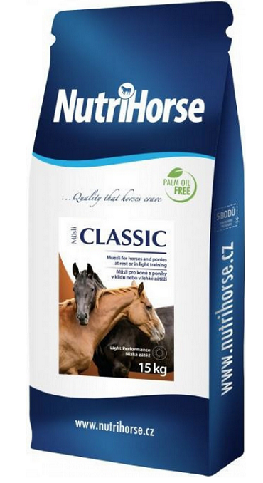 E-shop Nutri Horse Musli Classic pre kone 15kg