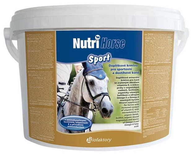 E-shop Nutri Horse Sport kŕmna prísada biologicky účinných látok pre kone 5kg