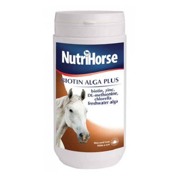 Nutri Horse Biotin Alga Plus biotín a chlorela v tabletách pre kone 1kg (330tbl.)