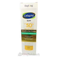 Daylong Cetaphil SUN Sensitive Gel-Creme SPF 50+ gél-krém s ochranným faktorom 100 ml