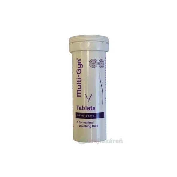 MULTI-GYN TABLETS pošvová hygiena 10ks