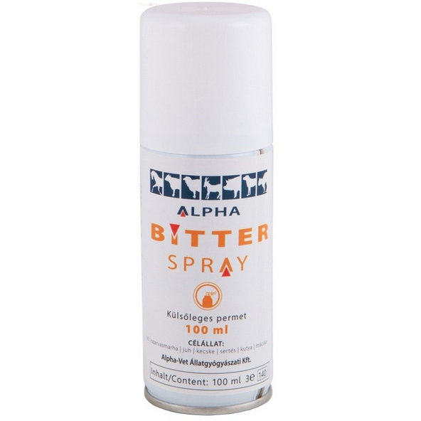Alpha Bitter spray proti olizovaniu rán 100ml