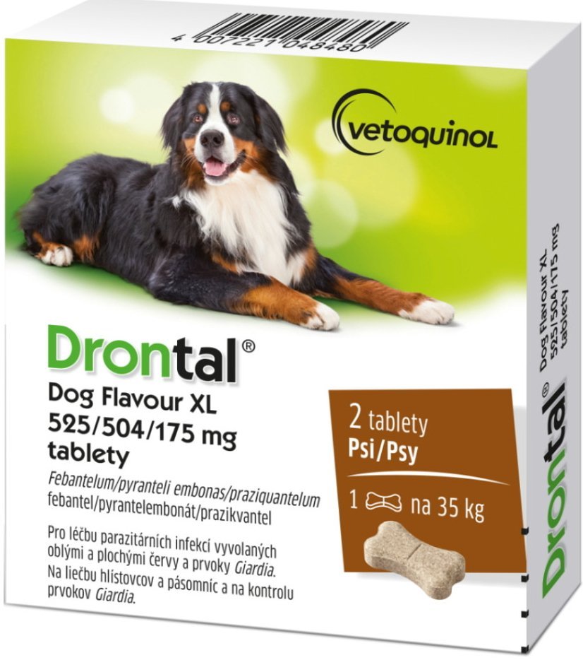 E-shop DRONTAL DOG FLAVOUR 35kg tablety na odčervenie pre psy 2tbl