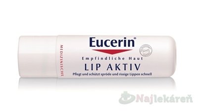 E-shop Eucerin LIP AKTIV tyčinka na pery 4,8g
