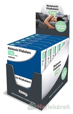 E-shop Melatonin Vitabalans 3 mg DISPLEJ12x30 tabliet