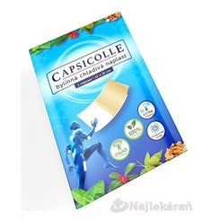 CAPSICOLLE Bylinná chladivá náplasť 12x18 cm 1 ks