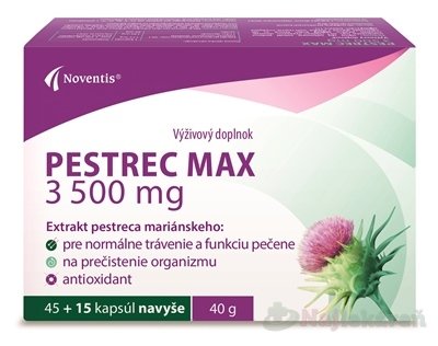 E-shop Noventis PESTREC MAX 3500 mg 45+15 ks