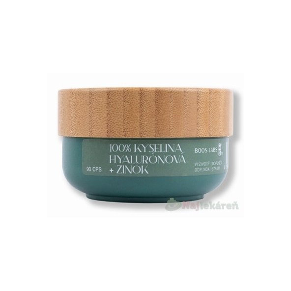 Boos Labs Kyselina Hyalurónová + Zinok 90ks