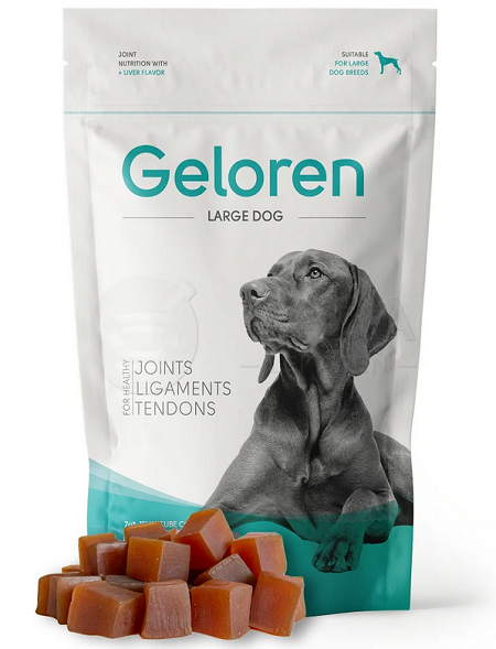 E-shop Geloren DOG L–XL žuvacie želatínové tablety pre psy 420g (60ks)