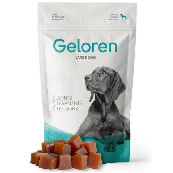 Geloren DOG L–XL žuvacie želatínové tablety pre psy 420g (60ks)