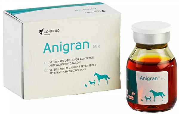 E-shop ANIGRAN® roztok pre ošetrovanie rán u zvierat 50g