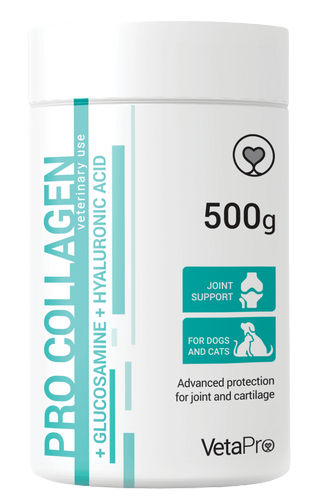 E-shop VetaPro Pro Collagen kolagén pre psy a mačky 500g