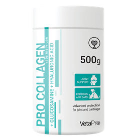 VetaPro Pro Collagen kolagén pre psy a mačky 500g