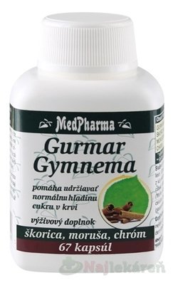 E-shop MedPharma Gurmar Gymnema 67 ks