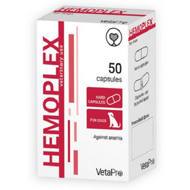 VetaPro Hemoplex výživový doplnok pri anémii pre psy a mačky 50cps