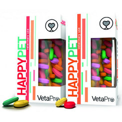 VetaPro Happy Pet Adult výživový doplnok pre dospelých psov (> 1 rok) 60tbl