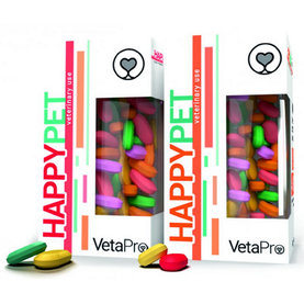 VetaPro Happy Pet Adult výživový doplnok pre dospelých psov (> 1 rok) 60tbl