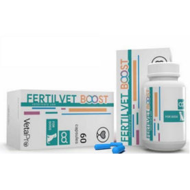 VetaPro FertilVet Boost výživový doplnok pre dospelé psy 60cps