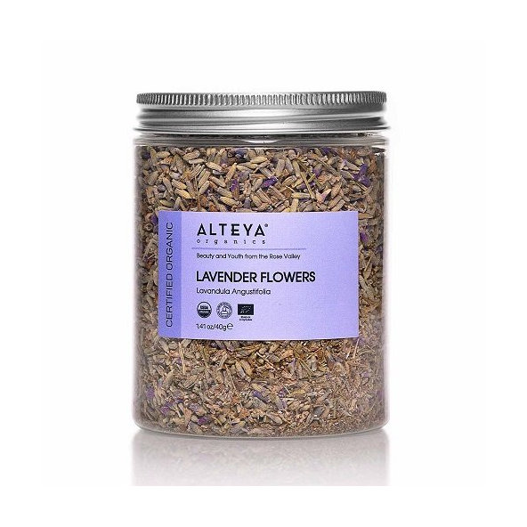 Prírodné vysušené kvietky Levanduľa Alteya Organics 40 g
