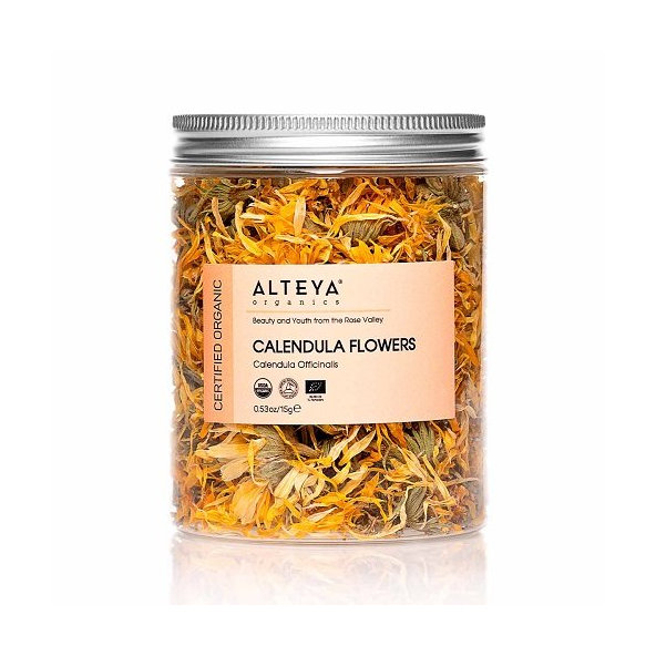 Prírodné vysušené kvietky Nechtík Alteya Organics 15g