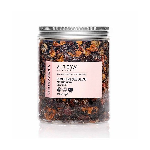Prírodné vysušené Šípky bez semienok Alteya Organics 110g