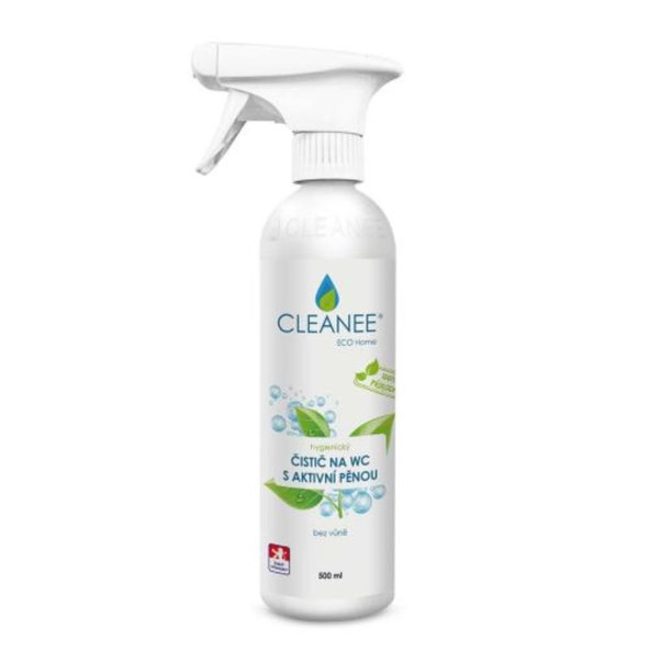 Hygienický čistič na WC s aktívnou penou EKO CLEANEE 500ml