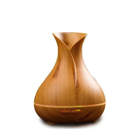 Aroma difuzér pre esenciálne oleje kvapka svetlá Bioruža 300ml