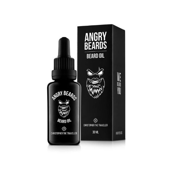 Olej na bradu a fúzy Christopher the Traveller Angry Beards 30ml