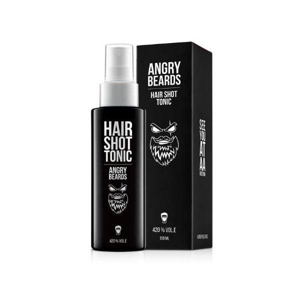 Vlasové tonikum Hair Shot Angry Beards 100ml