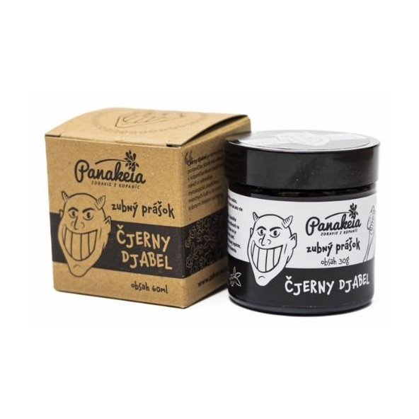Zubný prášok Čjerny Djabel PANAKEIA 60ml
