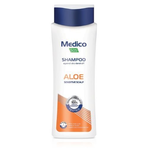 E-shop Šampón proti lupinám na citlivú pokožku hlavy s Aloe Medico SOS 390ml