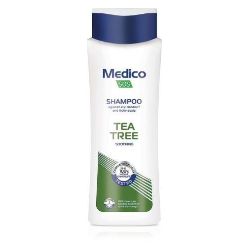 E-shop Upokojujúci šampón proti lupinám s Tea Tree Medico SOS 390ml