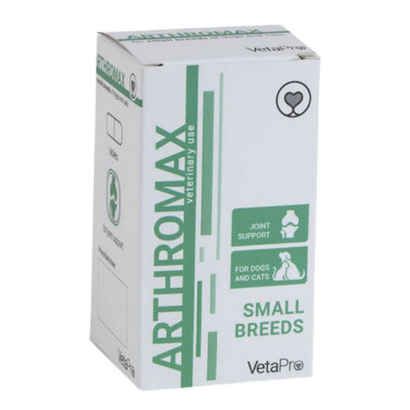 VetaPro Arthromax Small Breeds kĺbová výživa pre malé psy a mačky 60tbl