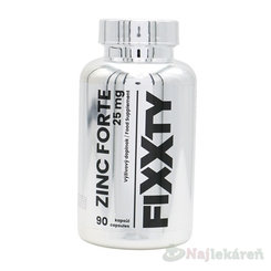 Fixxty Zinc Forte 25 mg 90 kapsúl