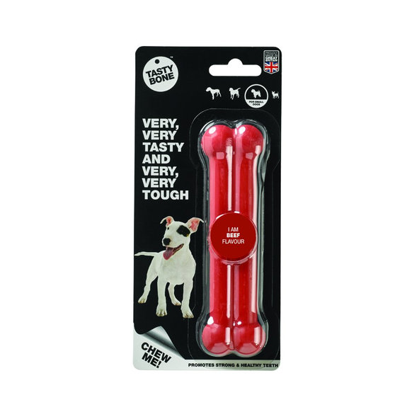 TASTY BONE Kostička nylonová pre malých psov - Hovädzie mäso