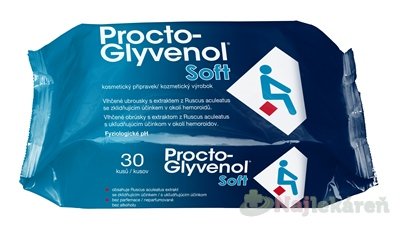 E-shop Procto-Glyvenol Soft vlhčené obrúsky 30 ks