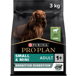ProPlan MO Dog Opti Digest Adult Small&Mini jahňa granule pre psy 3kg