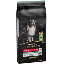 ProPlan MO Dog Opti Digest Adult Medium Sensitive Digestion jahňa granule pre psy 14kg