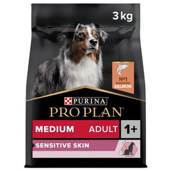 ProPlan MO Dog Opti Derma Adult Medium Sensitive Skin losos granule pre psy 3kg