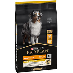 Proplan MO Dog Opti Weight Adult All Size Light/Sterilised kura granule pre psy 14kg
