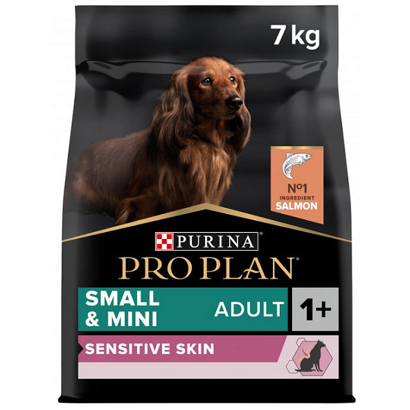 ProPlan MO Dog Opti Derma Adult Small&Mini Sensitive Skin losos granule pre psy 7kg