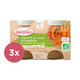 3x BABYBIO Príkrm mrkva tekvica 2x 130 g