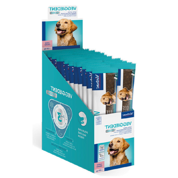 CET Veggiedent Fresh Single L enzymatické žuvacie plátky pre psy 24ks (psy nad 30kg)