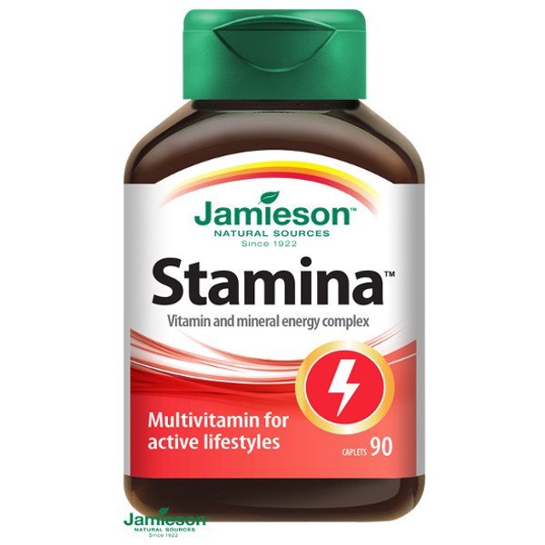 E-shop Jamieson Stamina komplex vitamínov a minerálov 90 tabliet