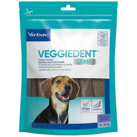 CET Veggiedent Fresh M enzymatické žuvacie plátky pre psy 15ks (psy 10-30kg)