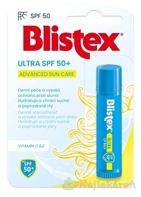 E-shop Blistex ULTRA SPF 50+ balzam na pery, tyčinka 4,25 g