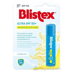 Blistex ULTRA SPF 50+ balzam na pery, tyčinka 4,25 g